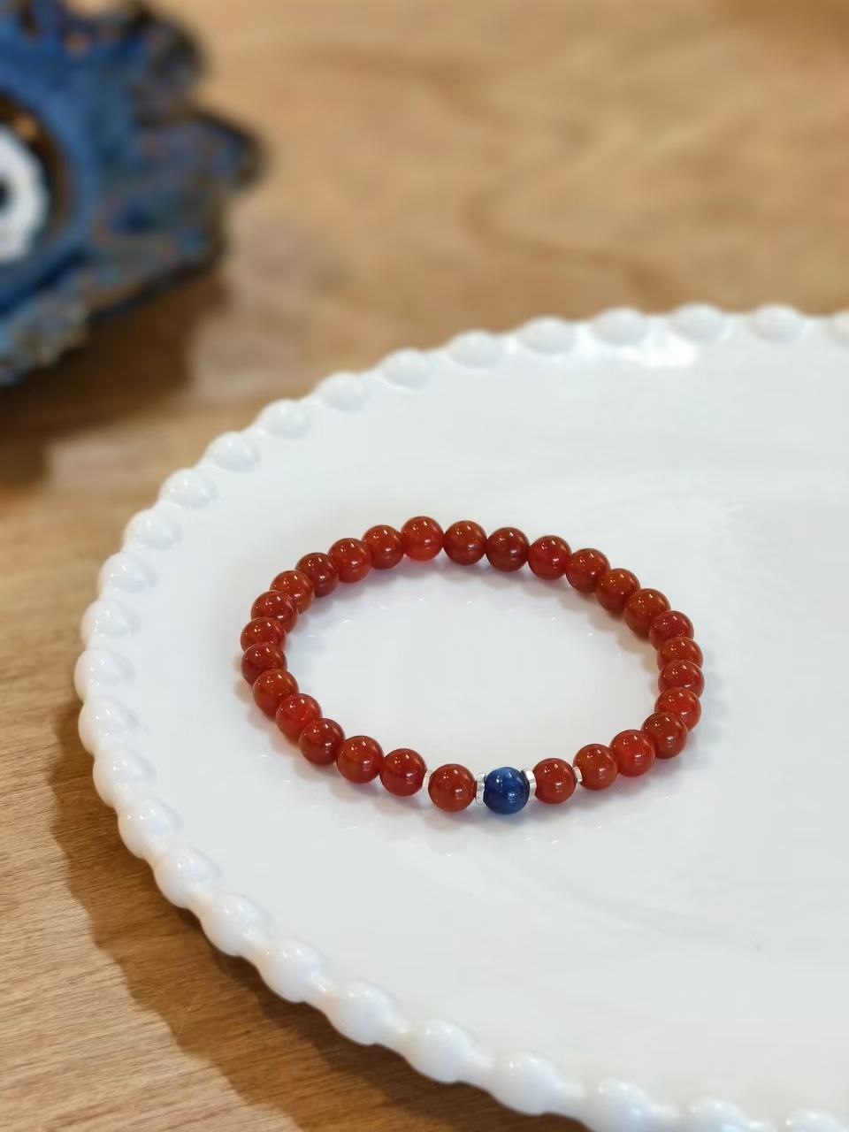 Yuan Red Agate Bracelets